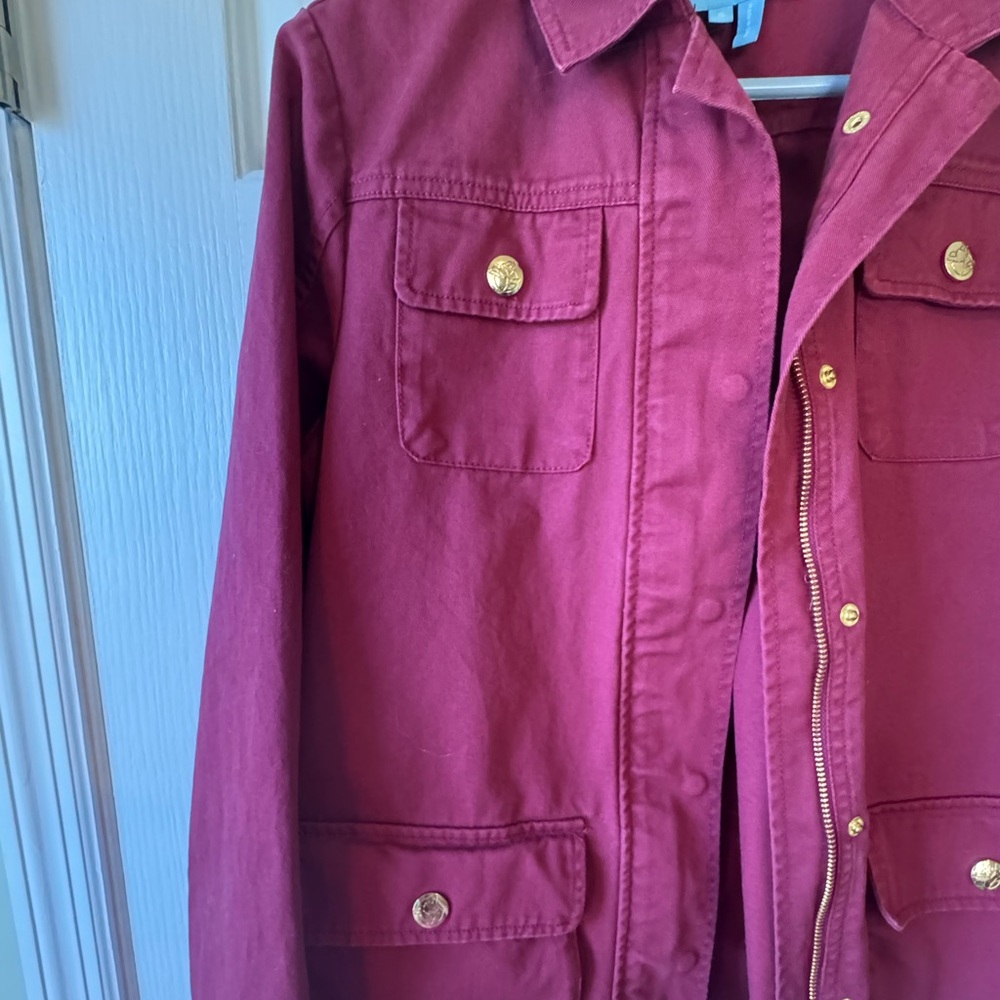 DRAPER JAMES Berry Fall Transitional Twill Field Jacket with Tie Belt - Picture 12 of 16